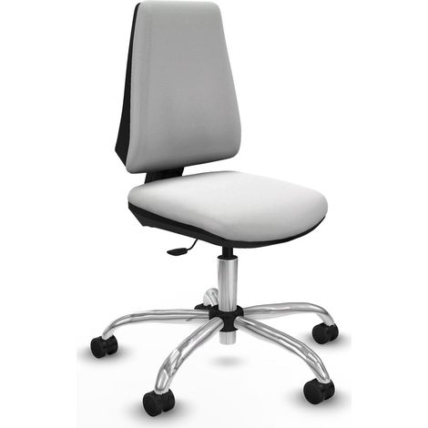 piqueras-y-crespo Silla de Oficina Elche blanca moderna regulable (1/5)