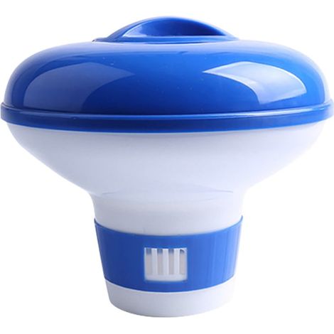 Dispenser De Pastilles Chlorées Et Bromées - Flottant 1 Pouces - Pour Spa Piscine Et Fontaine - 1 Pièce (1/5)