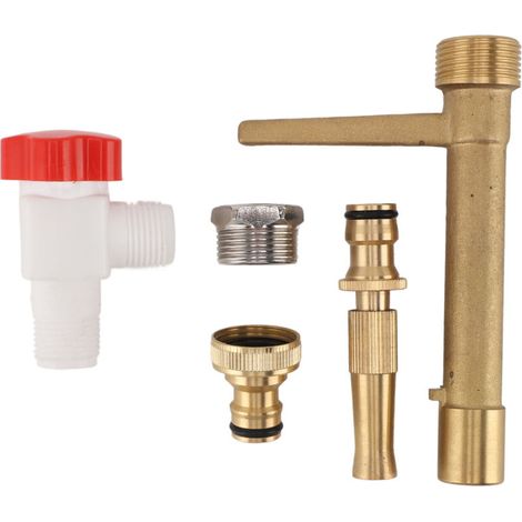 Clé raccord rapide G3/4, installation facile, pour vanne raccordement arroseur irrigation souterraine (1/5)