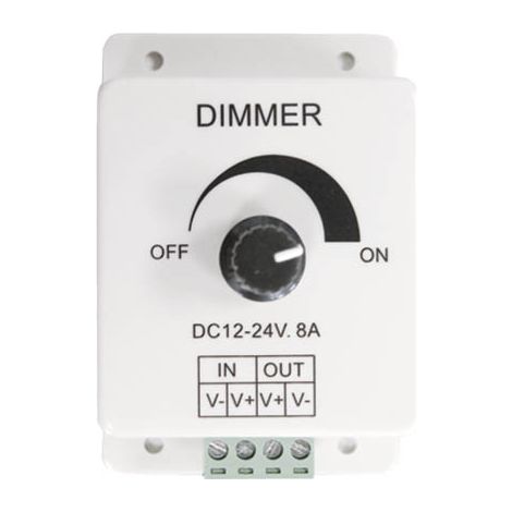 Regulador de intensidad de pared para tiras led GSC 1501517 (1/2)