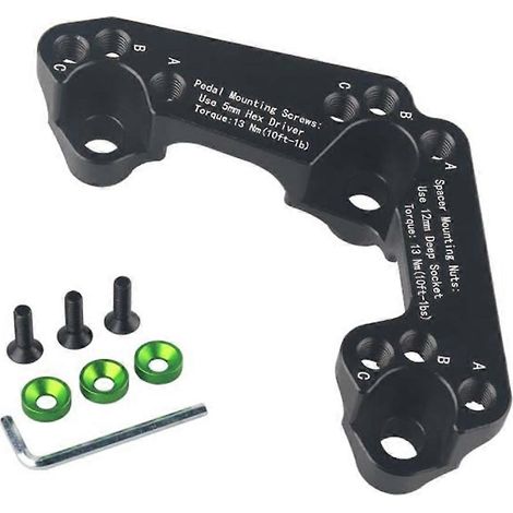 Entretoise de pédale d'accélérateur en aluminium pour Honda Civic Jazz FK2 FK8 GK5 (à partir de 2014) conduite à droite : amélioration de la précision de conduite. (1/5)