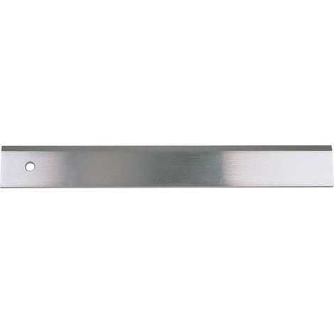 Règle de mesure en acier polie sans graduation avec bord biseauté norme d'usine 500x40x5 mm MIB WPLS500