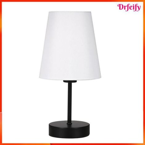 Lampe de table de chevet - - Modèle Tissu - Commande tactile - USB rechargeable - LED 3 températures (1/4)