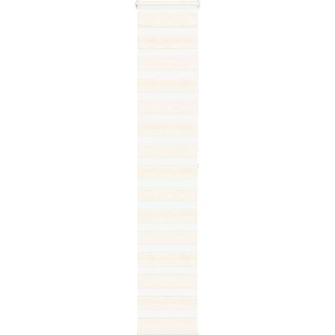 Doppelrollo Marmorbeige 40x200 cm Stoffbreite 35,9 cm Polyester