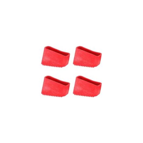 4 Pièces Couvre-Pieds D'échelle, Pieds d'échelle en caoutchouc, pour Escaliers Revêtements en Caoutchouc Antidérapants, Coussin de Protection D'échelle pour échelles Télescopiques (1/4)