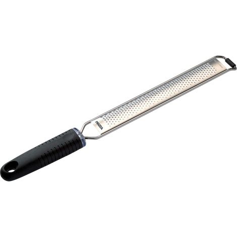 PIAZZA - Grattugia Formaggio Manuale in Acciaio Inox - Manico Antiscivolo 38.5cm – Lama Fine 22x3.5cm - Ideale anche per Verdure, Limone, Mela, Patate, Carote, Agrumi (1/5)