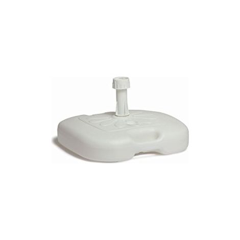 Idroweb – Pied de parasol 5,0 x en polyéthylène haute densité – Remplissage jusqu'à 20L – Pour mât de parasol de 38mm – Résistant aux intempéries (1/3)