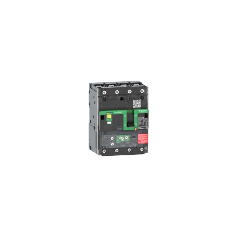 Interruttore scatolato ComPacT NSXm New Gen 25kA, Vigi 160A, 4 poli, con connettori per capocorda - C12B44V160B