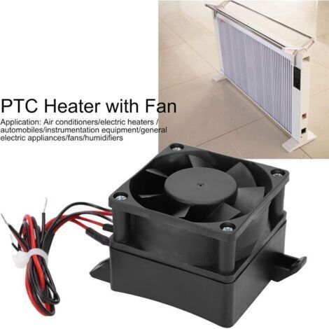 Chauffage 220V 300W PTC Chauffage à air Chauffage électrique en céramique avec ventilateur (1/4)