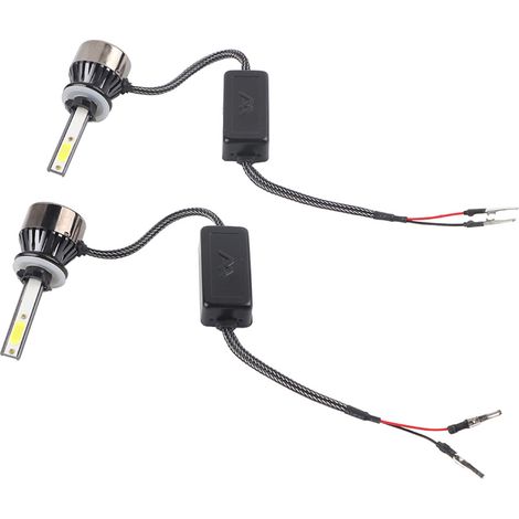 9-32V 2x40W Ampoules LED Auto 2x4000LM 6000K 880 881 Phares G7 (1/5)