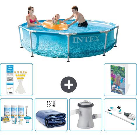 Frame Pool Rund - 305x76 cm - 7-teilig S165