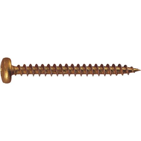 TRPO50030-tête Tirefond alomada lubrifiée 5,0 x 030 Boîte de 250 (1/2)