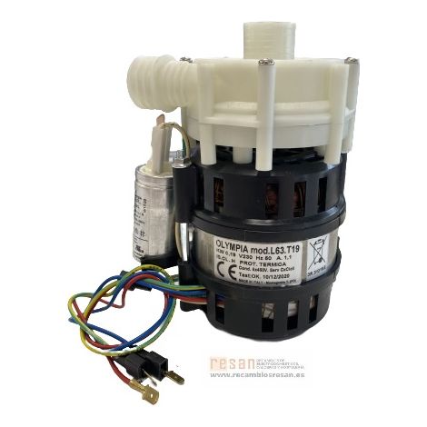 Bomba lavado Olympia L63.T19 0.25HP