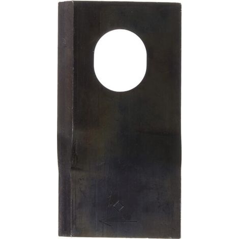 Cuchilla segadora Dch. 92x48x4 mm oval bore 24.0x20.0 mm v谩lida para Kongskilde JF/Stoll paquete de 25 uds. UNIVERSAL 13800022KR (1/3)