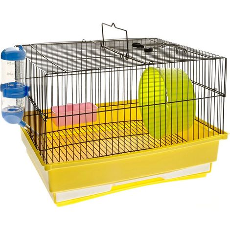 Cage à hamster en plastique