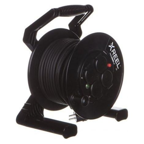RALLONGE DE TAMBOUR XREEL 30 MB H05RR-F 3 X 1,5 IP54 4 X GS 230 V 92501H48163 PINCES 5902082051954 PCE