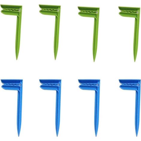 Sandanker – Clips zur Befestigung von Strandtüchern und Picknickdecken – Für Camping, Strand und Reisen – 8er-Pack (1/5)
