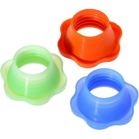 Lot de 3 joints d'étanchéité anti-odeurs pour tuyau d'évacuation des eaux usées, compatibles avec les machines à laver et les piscines. (1/5)