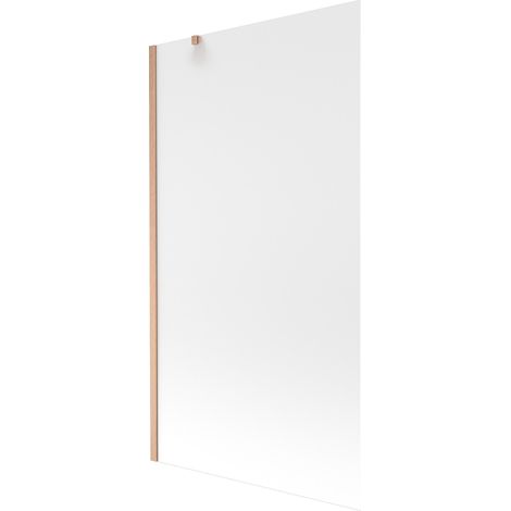 Mexen Next paroi de baignoire 1 battant 100 x 150 cm, givré, cuivre brossé - 895-100-000-00-30-65 (1/5)