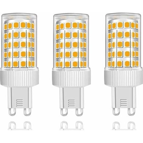 3 Pack G9 LED Bulbs 10W Equivalent to 150W Halogen, 86 LEDs, 1000Lm, 360 Beam Angle, Ultra Bright, AC220-240V, Non-Dimmable, Warm White 3000K [Energy Class B] (1/5)