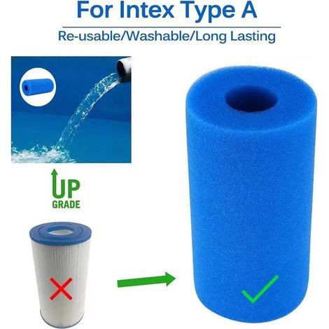 Éponge Filtrante Type A, Mousse pour Filtre Piscine, Filtre Pisci-AquaForge