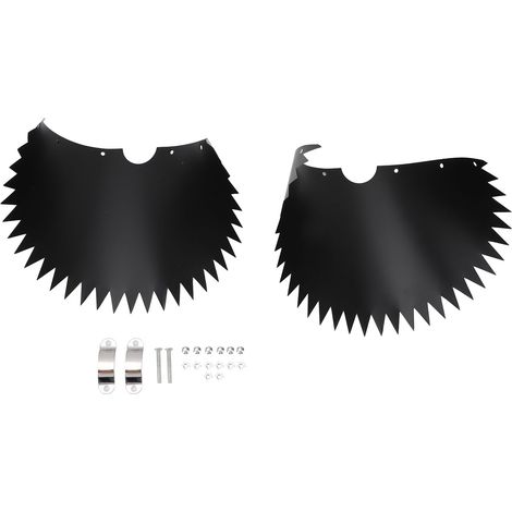 Protecteur Anti-Rongeurs pour Pôle de Mangeoire à Graines PVC 45.7cm Noir avec Garniture Tourbillonnante (1/5)