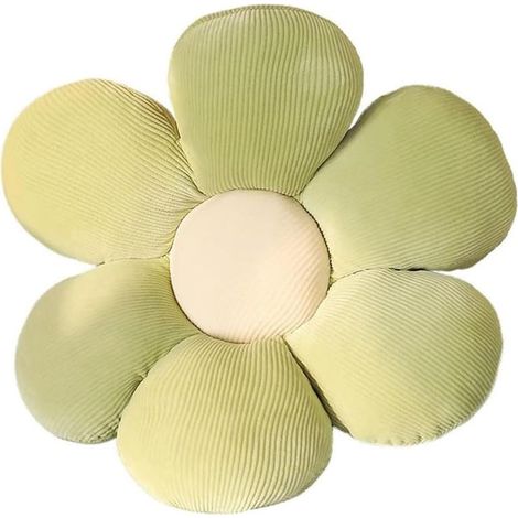 Coussin De Sol En Forme De Fleur - 1 Unité - Microfibre Douce - Décoration Chambre Et Salon - Assise Confortable Pour Enfant (1/5)