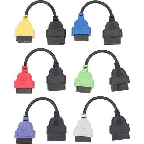 Adaptateurs Câble OBD2 Professionnel Outil Diagnostic Remplacement Connecteur Scanneur Pour Fiat (1/5)