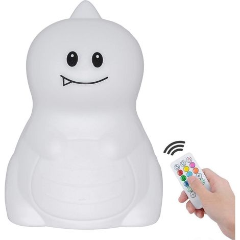 Veilleuse de Bébé, Lampe de Chevet, Lampe de Table, Couleur et Luminosité Ajustables Contrôle Tactile Veilleuse enfant, Enfant Résistant à la Casse avec LED, chambre - Dinosaure (1/5)