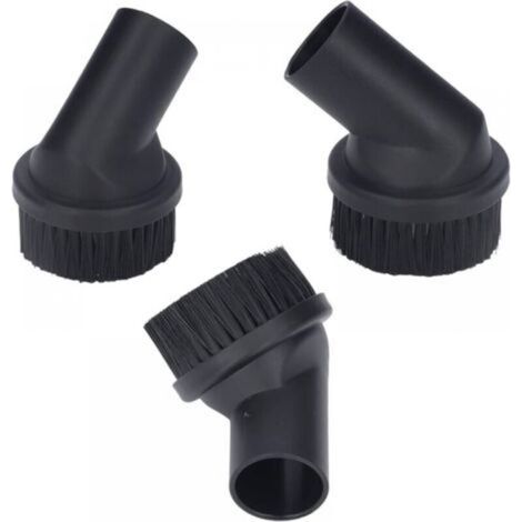 Cepillo redondo para aspiradora de 3 piezas, 35 mm/1,38 pulgadas de diámetro interior, cepillo redondo para polvo, accesorio para aspiradora para limpiar huecos de sofás (1/4)
