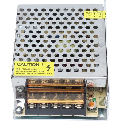 24V 2A Netzteil, Transformator für LEDs, Monitore und Lampen, 110V/220V Eingang (1/5)
