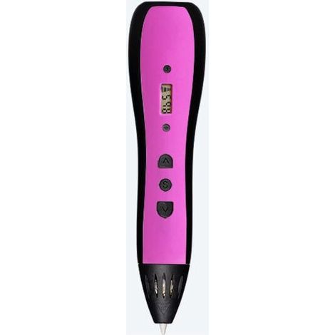 Stylo 3D pour les passionnés de bricolage, stylo d'impression 3D avec écran LCD, stylo de dessin 3D avec filament PLA de 1,75 mm, jouet amusant, cadeau d'anniversaire idéal (1/5)