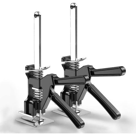Labor Saving Arm Jack 2packselevator Door Panel Lifting Cabinet Jack Up To 290 Lb Board Lifter Wall Tile Height Adjuster (1/5)