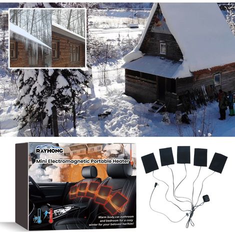 Multifunktionales Heizgerät mit fünf Heizelementen, geeignet zum Auftauen, Schneeschmelzen und Wärmen – 1 Stück -- DE (1/5)