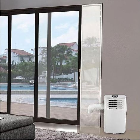 HOOMEE Joint de Portes Coulissantes pour Climatiseur Mobile et Sèche-Linge - Fonctionne avec Toutes Les Unités de Climatisation Mobiles (35x232 CM) (1/5)