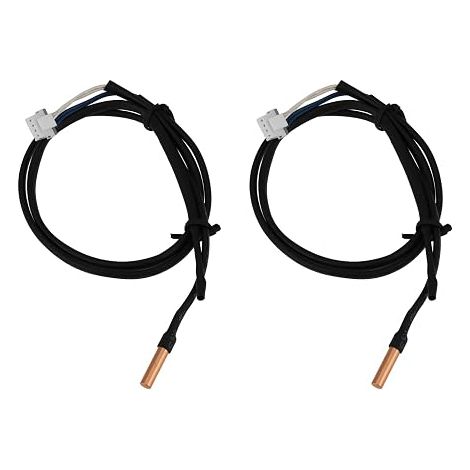 2x Sondes Doubles pour Climatiseur Ambiant Capteur de Température D'air 15 K 35 cm 20 K 47 cm Compatible avec Les Climatiseurs (1/5)