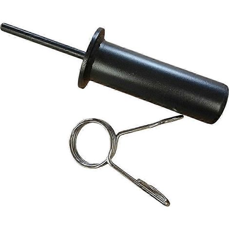 Goupilles de lestage à dégagement rapide en métal robuste, compatibles avec la musculation en salle et à domicile. (1/5)
