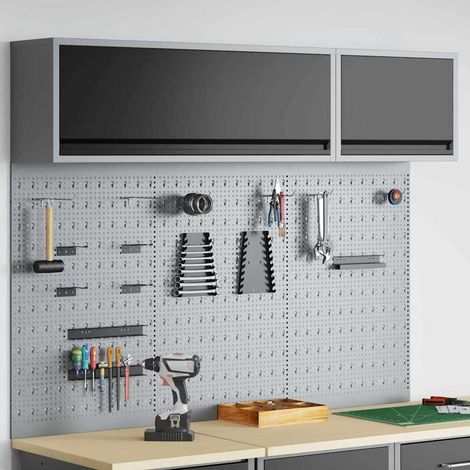 Teenpull – Werkzeugschrank-Set 5 stk. Schwarz Pulverbeschichteter Stahl (1/5)