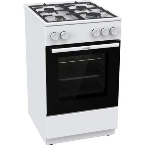 Gorenje GG5A10WFFM cuisinière autonome blanche 70L (1/2)