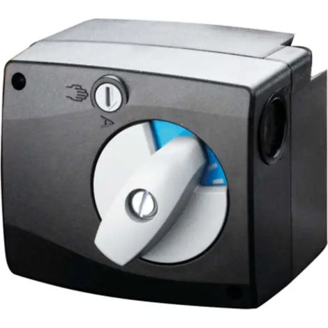 OVENTROP Servomotor 24 V (0-10 V), tiempo de funcionamiento 140 s, par de giro 10 Nm para Regumat M3 DN 32 plus/40/50, 1350958