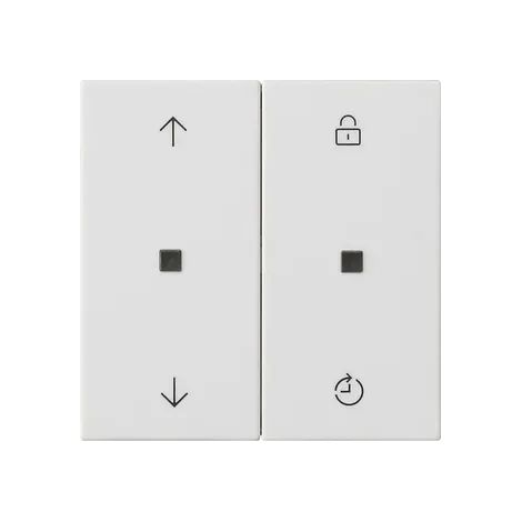 Gira S3000 Bedienaufs. Memory Pfeile System 55 Reinweiß m [536327], 5363 27