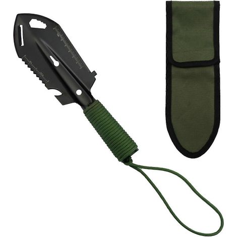 Pelle tactique en acier inoxydable, truelle de jardin, pelle à rempoter, outil pour creuser la terre, outil de jardinage et de plantation de semis (1/5)