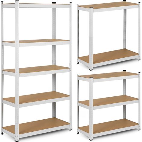 Estantería de almacén metálica 180 x 90 x 30 Humberg 4844