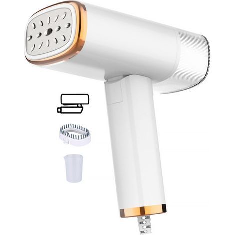 Mini défroisseur vapeur portable pliable. outil robuste pour éliminer les plis des vêtements. idéal pour les costumes. (1/5)