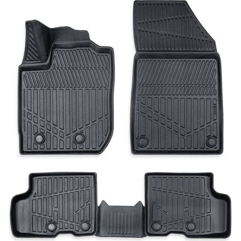 Lot de 4 tapis en caoutchouc 3D pour habitacle Erpassan - DACIA DUSTER II 2022-2023