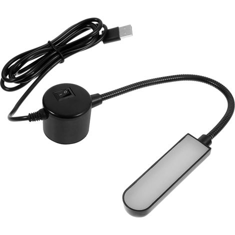 Lampe De Machine à Coudre LED Lampe D'établi à Col Cygne Flexible avec Fixation Magnétique pour Couture Artisanat Et Atelier (1/5)