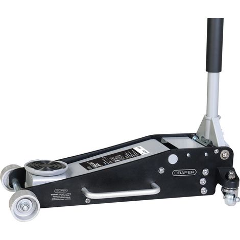 Draper 13929 Aluminium and Steel Racing Trolley Jack, 2.5 Tonne