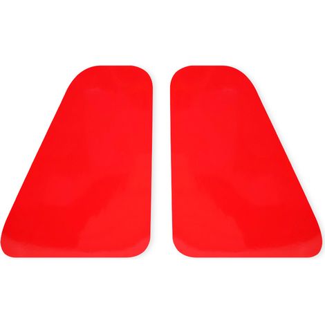 Adesivi Interno Fari Abarth e Fiat 500 - Colore: ROSSO CORSA