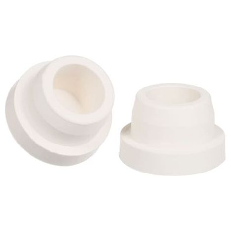 Lot de 2 butoirs d'échelle pour piscine enterrée, compatibles avec les tubes d'échelle de 4,8 cm de diamètre intérieur pour liner de piscine. (1/5)
