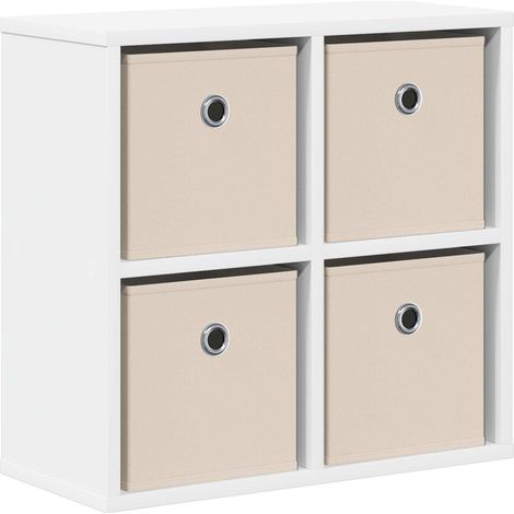 Sideboard with Drawer White 49.5 x 22 x 47 cm vidaXL (1/5)